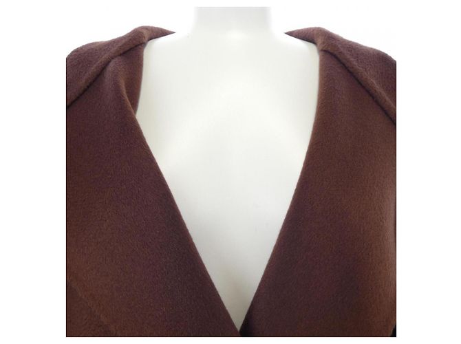 Cappotto Hermès 40 in 100% cashmere Marrone - vista 5