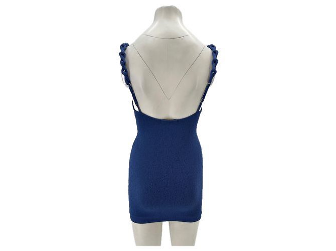Autre Marque VIX PAULA HERMANNY Mini Kleid Blau - Ansicht 2