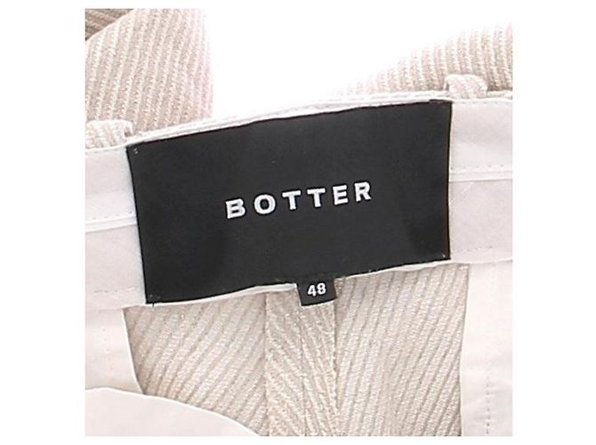 Autre Marque Pantaloni BOTTER beige in cotone 48 - vista 5