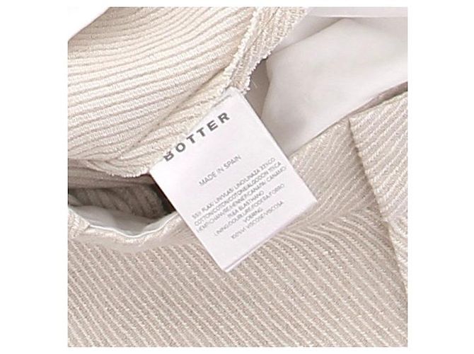 Autre Marque Pantaloni BOTTER beige in cotone 48 - vista 6