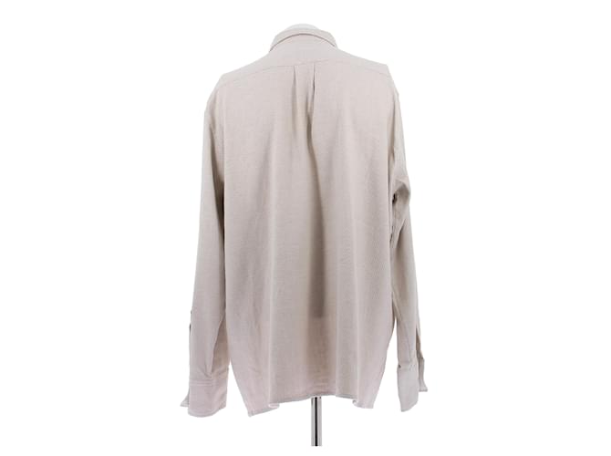 Autre Marque Camicia BOTTER in cotone beige - vista 2