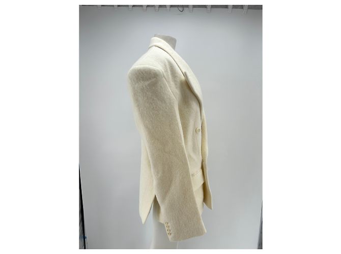 Autre Marque Blazer blanco de lana - vista 3