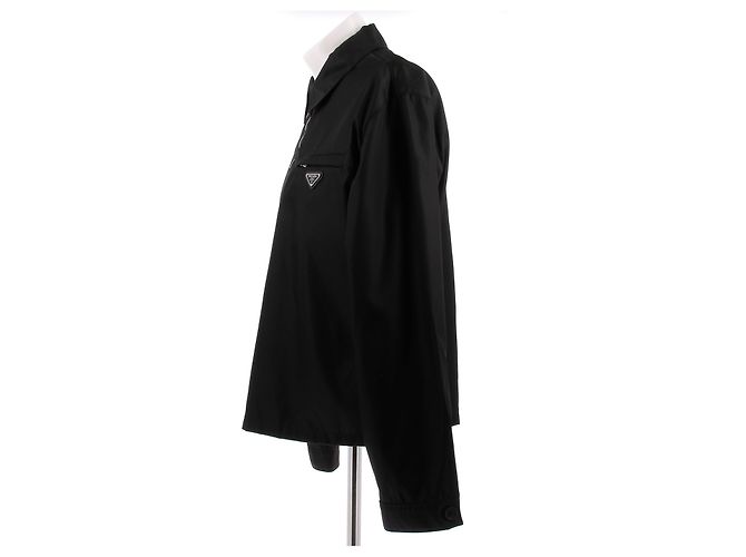 Prada Jacke Schwarz Polyester Größe 52 - Ansicht 4