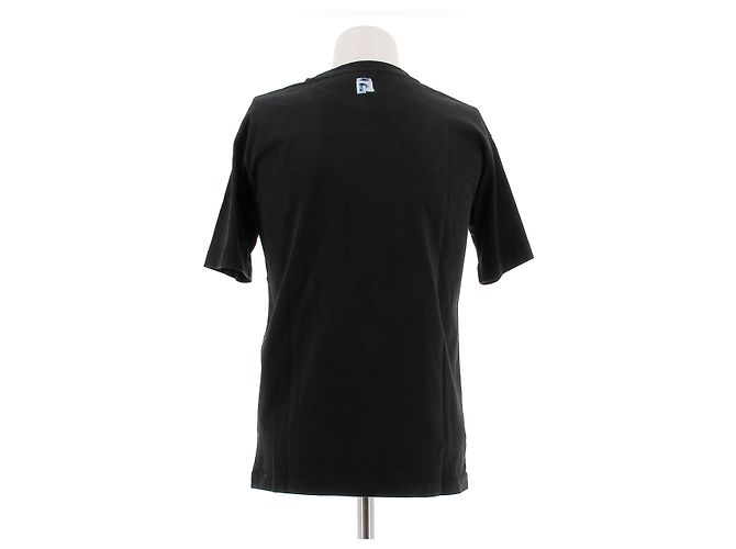 Paco Rabanne T-shirt nera con iscrizioni Nero - vista 2