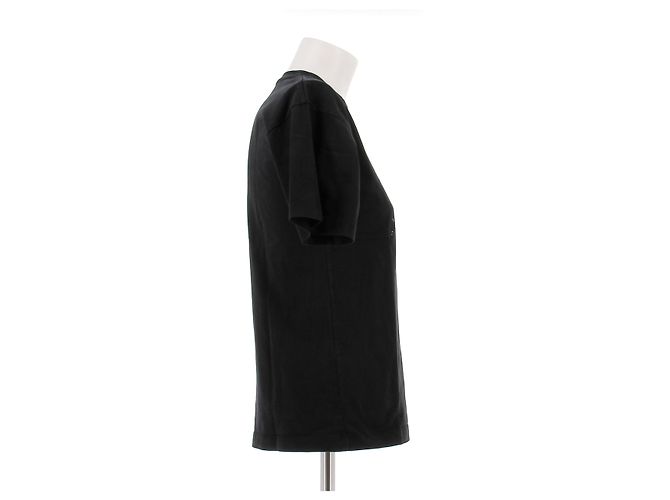 Paco Rabanne T-shirt nera con iscrizioni Nero - vista 3