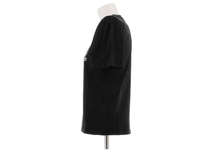 Paco Rabanne T-shirt nera con iscrizioni Nero - vista 4