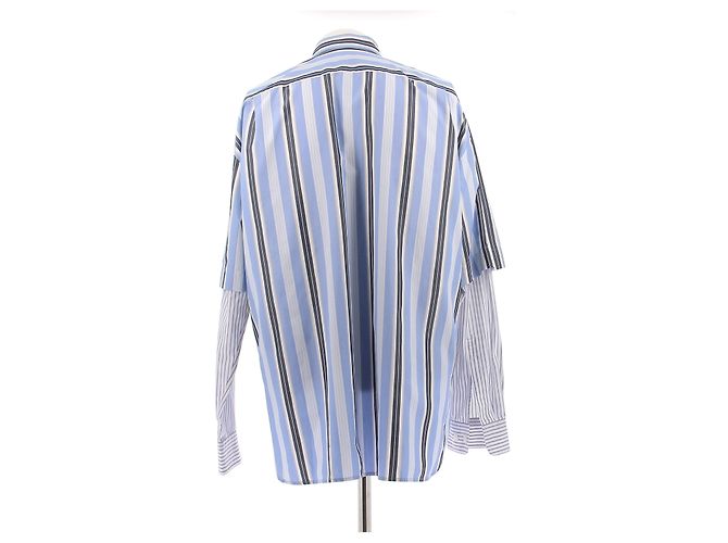 Camicia Dries Van Noten blu in cotone M - vista 2