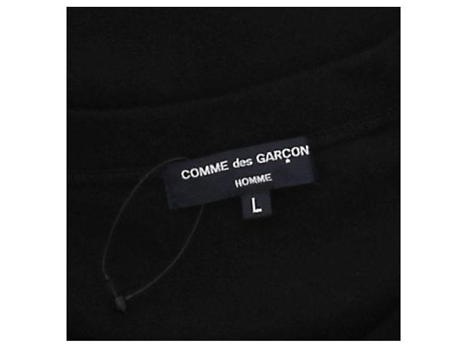 T-shirt nero in cotone Comme Des Garcons L - vista 5