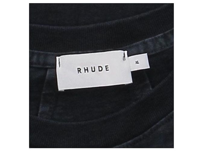 Autre Marque T-shirt RHUDE in cotone blu navy XL - vista 5