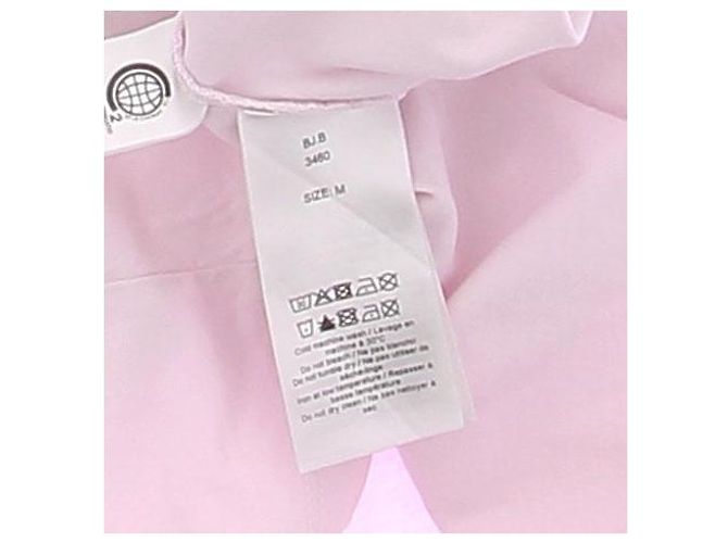 Camiseta de algodón rosa Ganni - vista 6