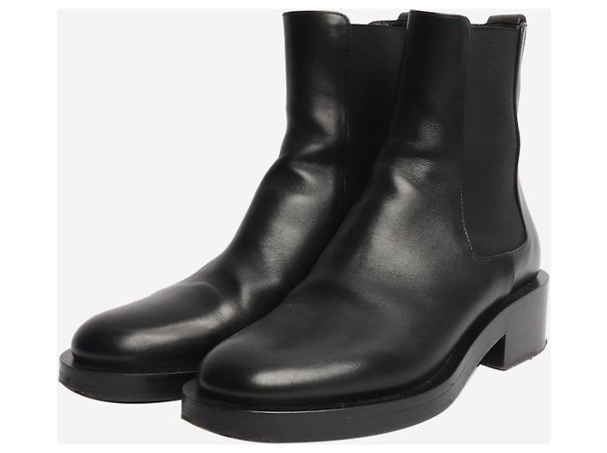 Valentino Botas Chelsea Rockstud negras - talla EU 37 Negro - vista 2