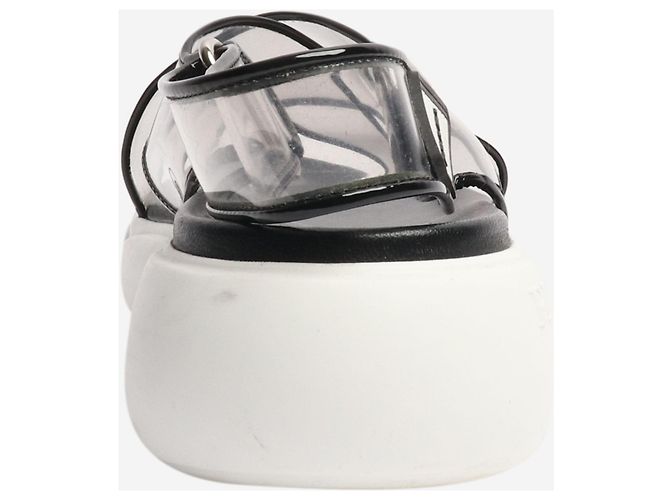 Prada Sandali Cloudbust neri - taglia EU 38,5 Nero - vista 3
