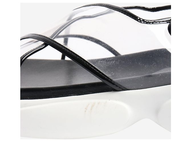 Prada Sandali Cloudbust neri - taglia EU 38,5 Nero - vista 4