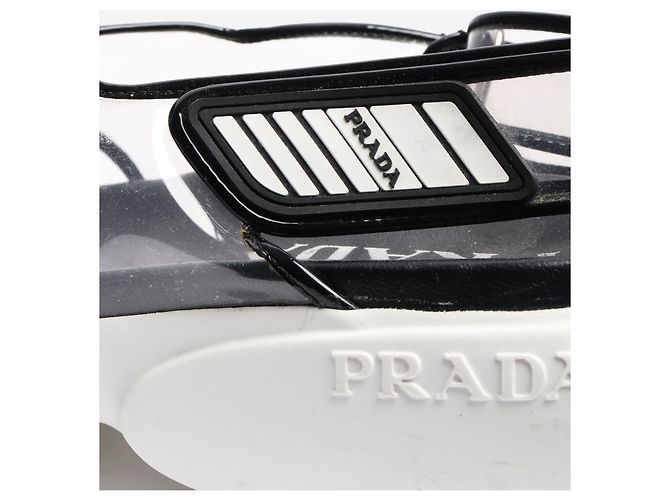Prada Sandali Cloudbust neri - taglia EU 38,5 Nero - vista 5