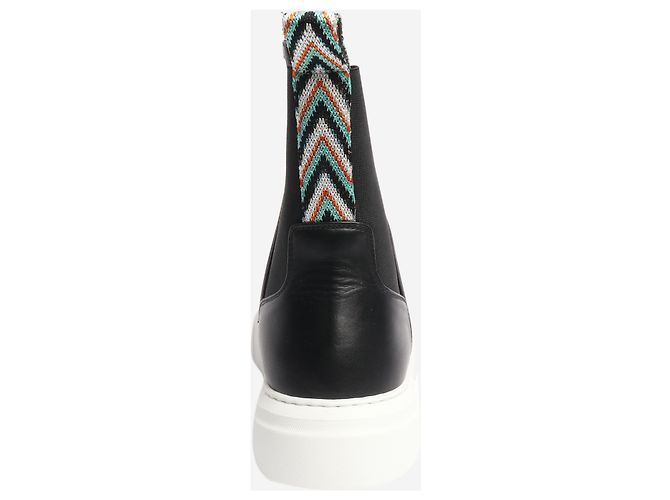 Missoni Botines negros sin cordones - talla EU 39 (UK 6) - vista 3