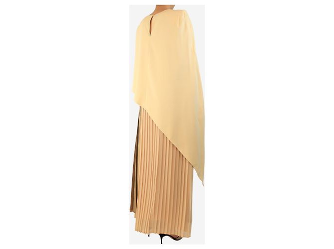 Erika Cavallini Blusa asimétrica crema - talla L Crudo - vista 2