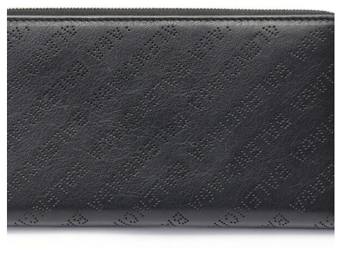 Monedero de cuero negro Balenciaga - vista 2