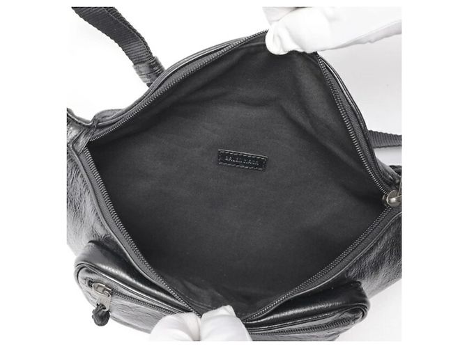 Borsa Explorer di Balenciaga Nero - vista 5