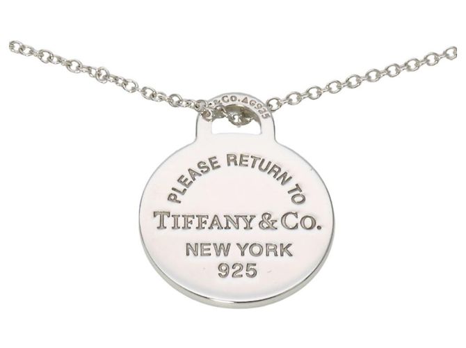Collar Corazón Regreso Redondo de Tiffany & Co. Azul - vista 2