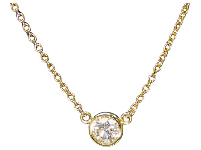 Collana By the Yard Elsa Peretti di Tiffany & Co. Giallo - vista 2