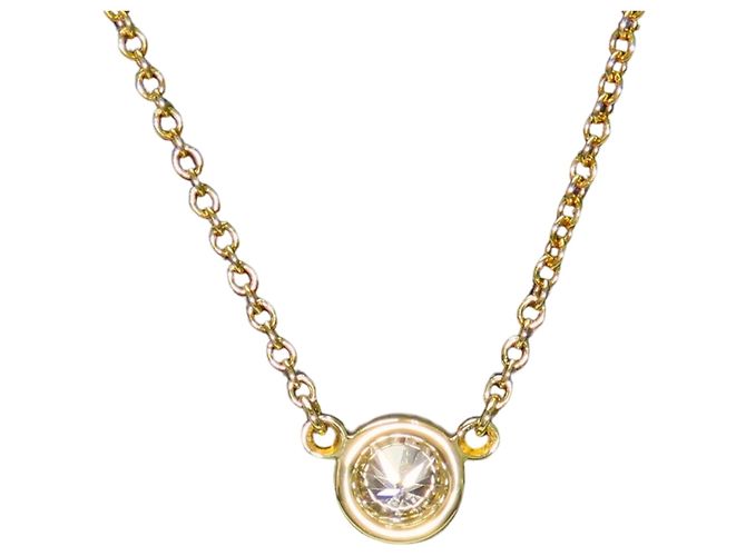 Collana By the Yard Elsa Peretti di Tiffany & Co. Giallo - vista 3