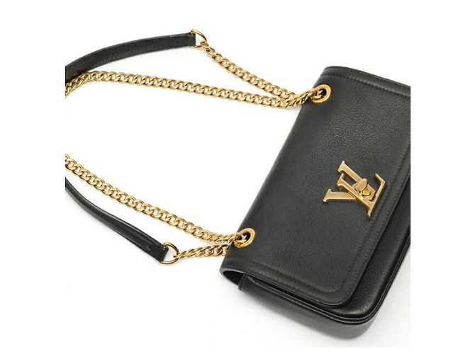 Louis Vuitton Lockme East West Chain Shoulder Bag Black - view 2
