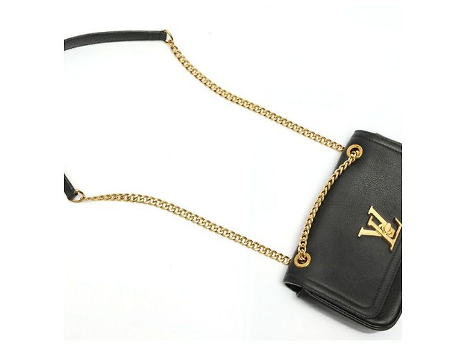 Louis Vuitton Lockme East West Chain Shoulder Bag Black - view 3