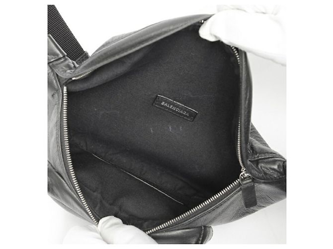 Borsa a Cintura Balenciaga Everyday Nero - vista 5
