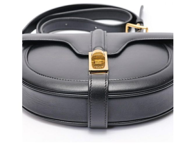 Céline Borsa a Spalla Piccola Celine 16 Seize Besace Nero - vista 4