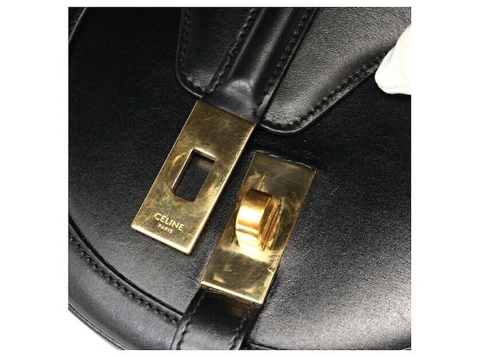 Céline Borsa a Spalla Piccola Celine 16 Seize Besace Nero - vista 5