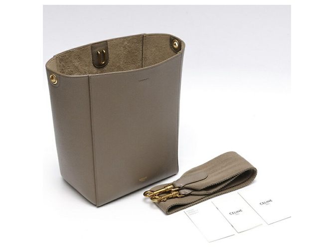 Seau Sangle Céline Celine Sangle Bucket Small Schultertasche - Ansicht 8