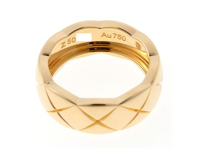 Anello della collezione Coco Crush di Chanel D'oro - vista 5