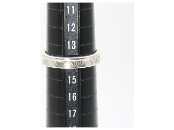 Anello stretto Tiffany & Co. 1837 in argento sterlingo 925 - vista 5