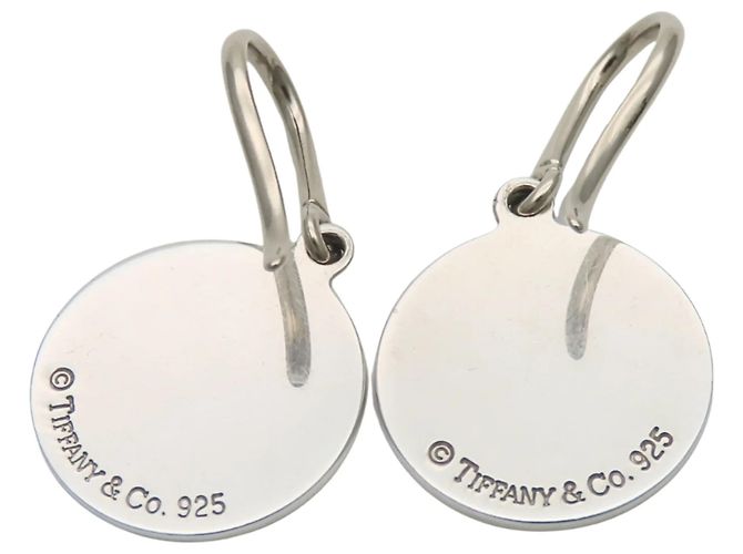 Orecchini a gancio in argento sterling 925 Return to Round di Tiffany & Co. - vista 3