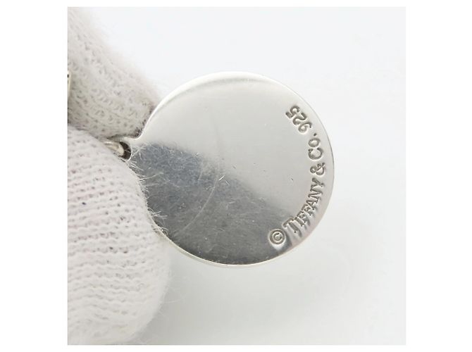 Orecchini a gancio in argento sterling 925 Return to Round di Tiffany & Co. - vista 8