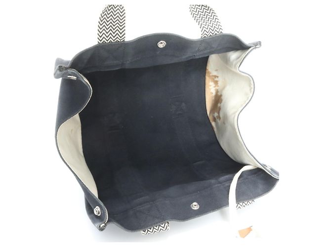 Bolsa Hermès Cannes PM com bolsa Preto Branco - vista 7
