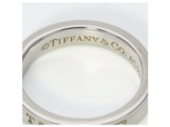 Anello stretto Tiffany & Co. 1837 in argento 925 - vista 3