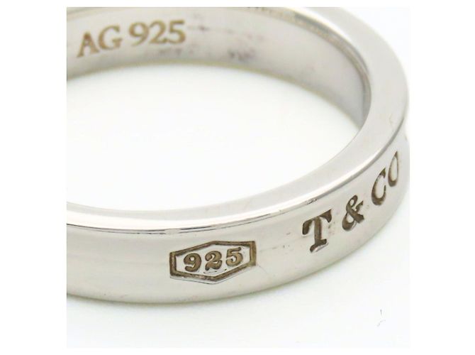 Anello stretto Tiffany & Co. 1837 in argento 925 - vista 5