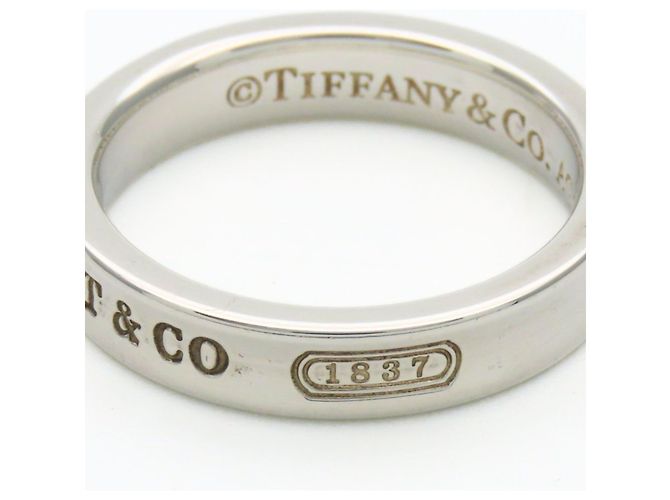 Anello stretto Tiffany & Co. 1837 in argento 925 - vista 6