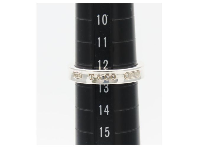 Anello stretto Tiffany & Co. 1837 in argento 925 - vista 7