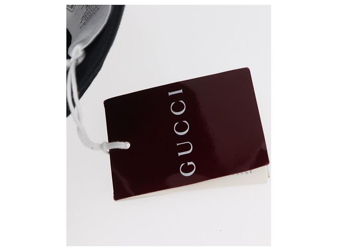 Cappello GUCCI in tela nera Auth BA11971A Nero - vista 10