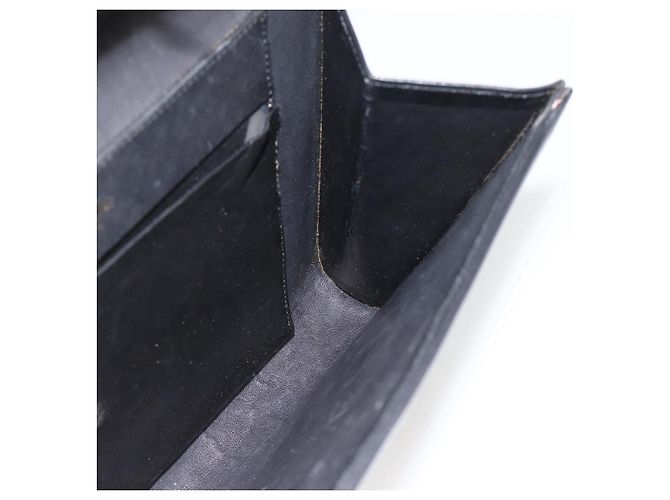 Borsa a Spalla Christian Dior in Pelle Nera e Oro Auth BA11919 Nero D'oro - vista 18