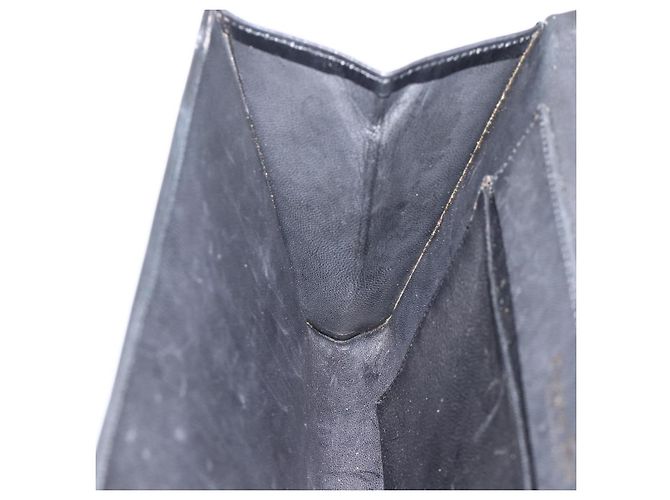 Borsa a Spalla Christian Dior in Pelle Nera e Oro Auth BA11919 Nero D'oro - vista 19