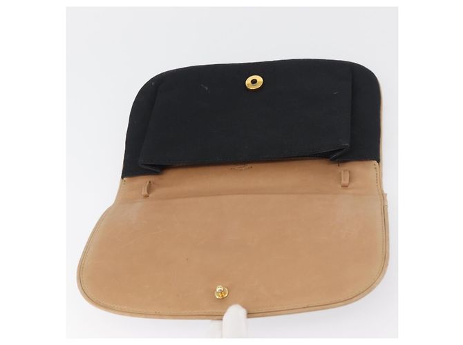 Borsa a Spalla GG Canvas Gucci Nera Oro Auth BAZ042 Nero D'oro - vista 13