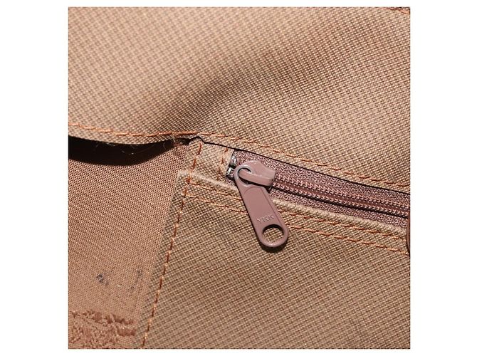 Borsa a mano in tela Nova Check Burberrys marrone oro Auth BA11552 D'oro - vista 11
