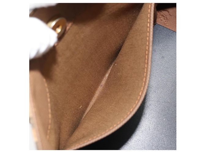 Borsa a mano in tela Nova Check Burberrys marrone oro Auth BA11552 D'oro - vista 20