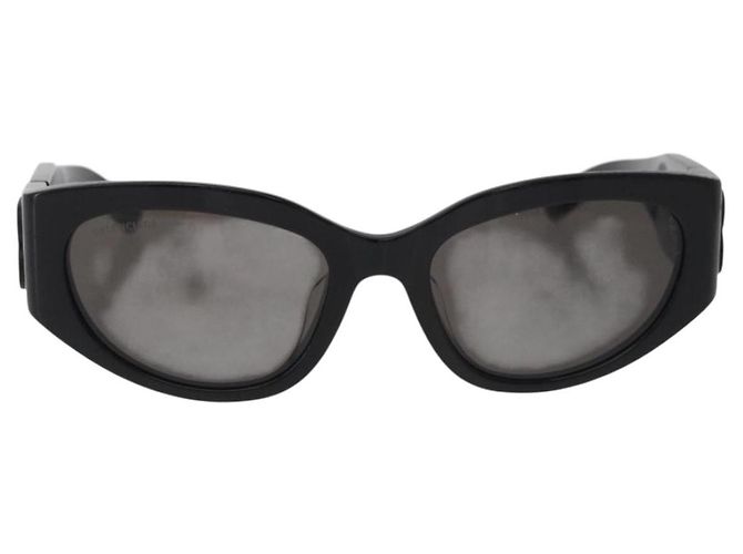 Occhiali da sole BALENCIAGA in plastica Neri Auth YKZ394 Nero - vista 13