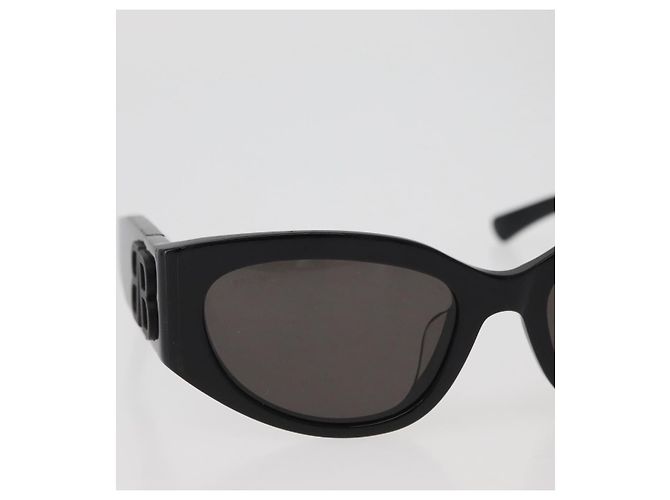 Occhiali da sole BALENCIAGA in plastica Neri Auth YKZ394 Nero - vista 3