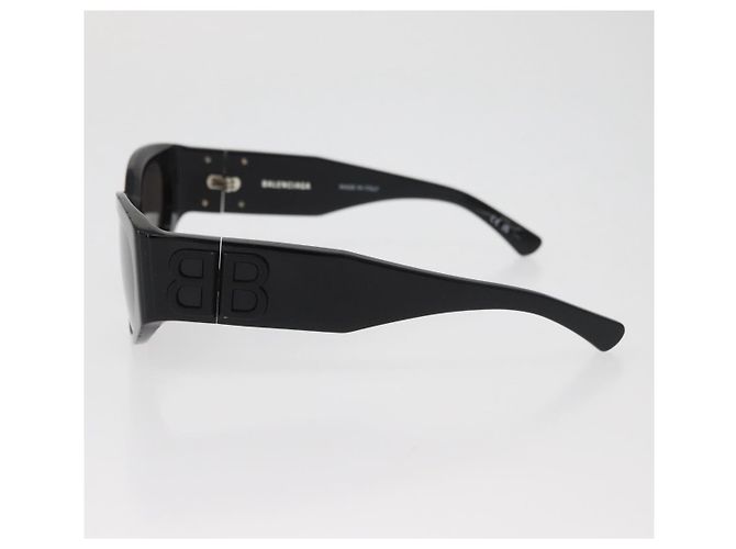 Occhiali da sole BALENCIAGA in plastica Neri Auth YKZ394 Nero - vista 5