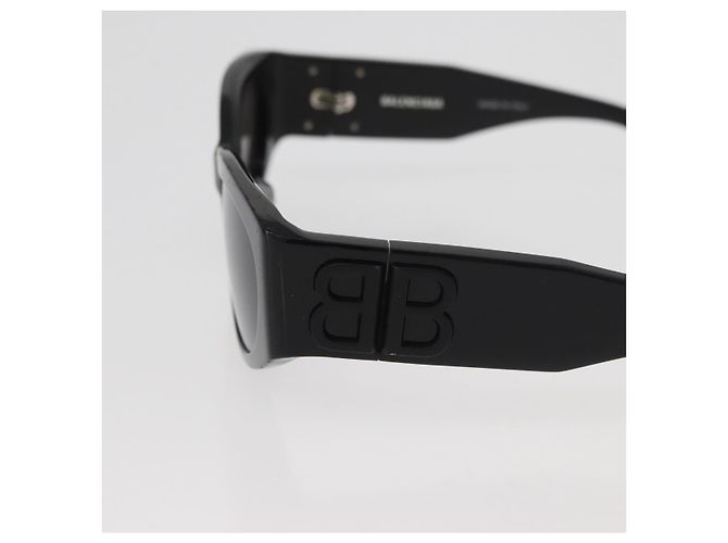 Occhiali da sole BALENCIAGA in plastica Neri Auth YKZ394 Nero - vista 6